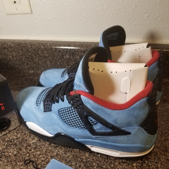 Nike Air Jordan Retro 4 Travis Scott 308497 406 - Picture 6 of 6